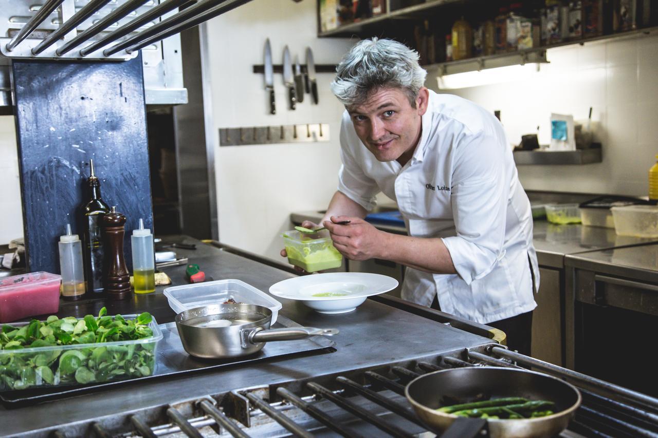 Logis Hotels Restaurant La Mere Hamard Semblancay ภายนอก รูปภาพ